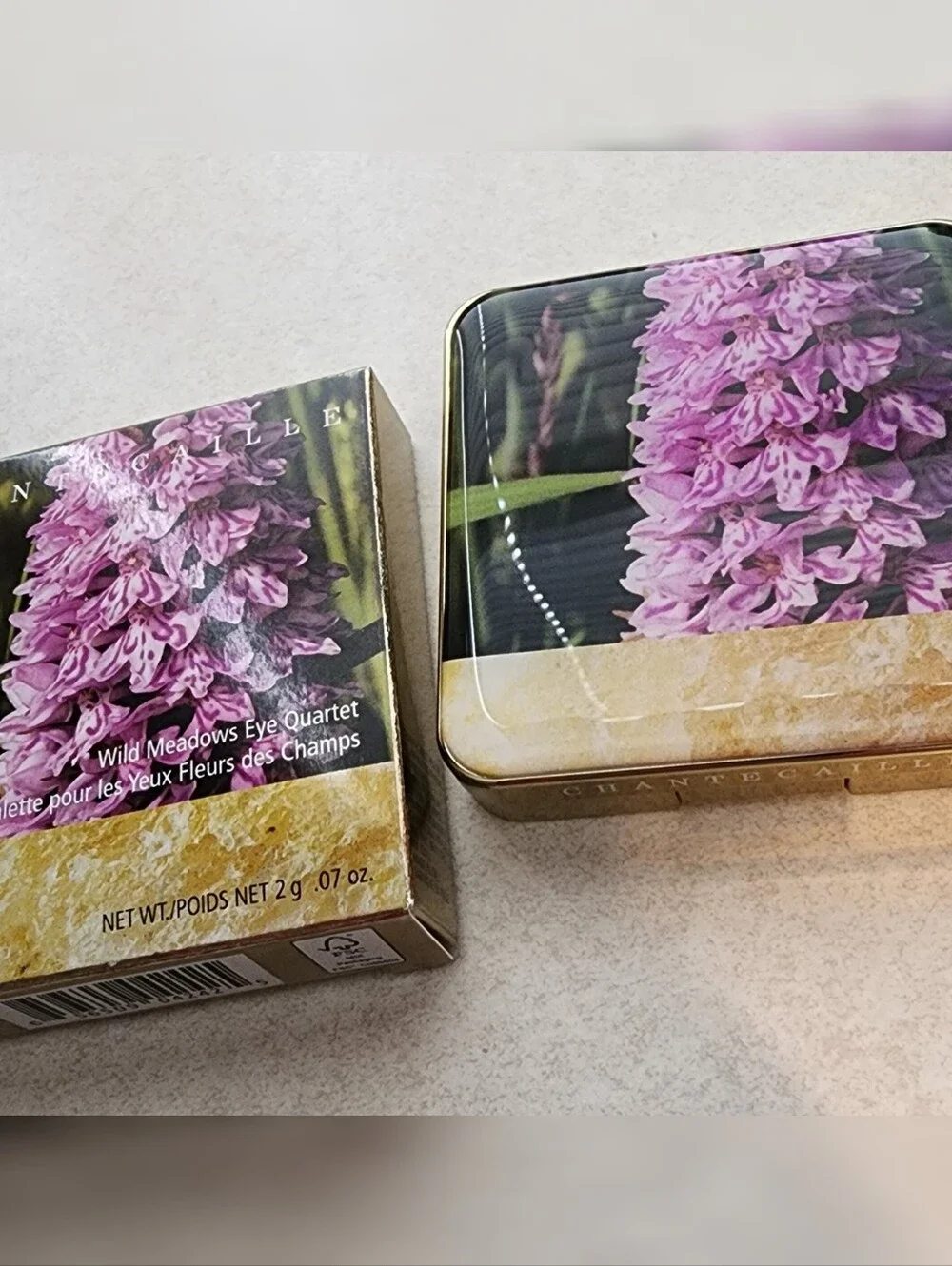 Chantecaille Limited Edition Wild Meadows Eye Shadow Quartet Palette New